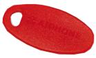 Badge résident supplémentaire - Couleur rouge pour UGVB et UGVBT - Polycarbonate