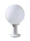 LUNA - Borne Ext. IP44 IK08, blanc, E27 100W max., lampe non incl., haut. 41cm