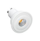 Lampe GU10 LED 6W 2700K 460lm, Cl.énerg.A+, 20000H, corps blanc