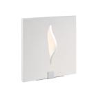 FLAMME - Applique Mur plâtre, carré, blanc, LED intég. 3X1,2W 3000K 220lm