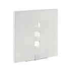 VIKI - Applique Mur plâtre 2G7 2X9W max., carré, blanc, lampe non incl.