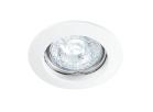 DISK - Encastré GU10, rond, fixe, blanc, lampe non incl.,conx s/outil