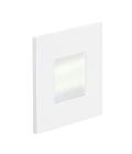 BALIZ 2 - Encastré Mur carré, fixe, blanc, LED intég. 0,92W 4200K 74lm