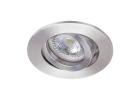 TIPO - Enc. GU10, rond, alu, a/lpe LED 4,5W 4000K 390lm, dimmable par inter
