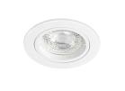 SPEED 50 - Enc.GU10, IP20, rond, fixe, blanc, lpe LED 6W 3000K 470lm incl.