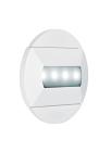 BALIZ - Encastré Mur rond, fixe, blanc, LED intég. 0,46W 4200K 37lm