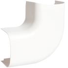 Angle plat p CLM50065 p 50mm h 65mm IK08-IK10 PVC rigide RAL 9010 blanc palo
