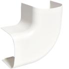 Angle plat p CLM65090 p 65mm h 90mm IK08-IK10 PVC rigide RAL 9010 blanc palo