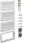 Kit vertical armoire-armoire univers IP44-4 travées 2 armoires superposées l1