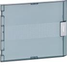 Porte transparente pour coffret vega largeur 18 modules hauteur 1 rangée
