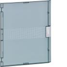 Porte transparente pour coffret vega largeur 18 modules hauteur 2 rangées