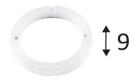 KACI R-B BASE RONDE BLANC MAT