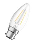 OSRAM LED FIL CLB25 Claire 827 B22 2,5W 250lm Verre