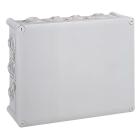 Boîte de dérivation rectangulaire Plexo dimensions 360x270x124mm-gris RAL7035