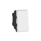 Interrupteur ou va-et-vient 10AX 250V~ M Mosaic Easy-Led 1 module - blanc