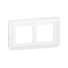 Plaque de finition horizontale spéciale rénovat  Mosaic pour 2x2 module blanc