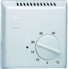 Thermostat ambiance bi-métal chauf eau chaude avec contact à ouverture 230V