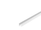 GRAZIA 20, profil en saillie, standard strié, 1 m, blanc