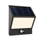 SOLARINO appl solaire anthracite LED 3,5W 3000K IP54 détecteur, chiffres&lett