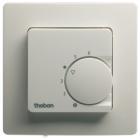 Thermostat d'ambiance encastré 3 4 fils 1c inv avec cadre