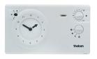 Thermostat d'ambiance programmable 2/3 fils 24h