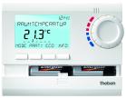 Thermostat d'ambiance digital 7j blanc piles