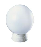LENA - Borne Ext. IP41 IK08, blanc, E27 40W max., lampe non incl., haut. 24cm