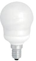 Lampe sphérique fluorescente  50 E14