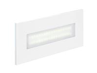 BALIZ 3 - Encastré Mur rectang., fixe, blanc, LED intég. 2,76W 2400K 156lm