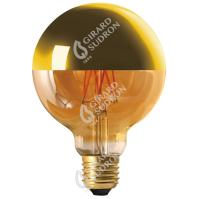 Globe D95 Filament LED Calotte Dore 8W E27 2700k 806Lm Dim.
