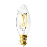 Flamme Lisse C35 Filament LED 5W E14 2700k 580Lm Dim. Cl.