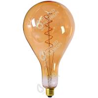 Big bulb LED filament LED TWISTED 290mm 6W E27 2000k 300Lm Dim Amb 31254671662