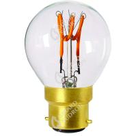 Sphrique G45 Filament LED Torsade 3W B22 120lm Dim. Cl.