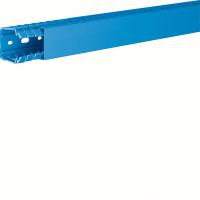 Goulotte de câblage complète BA7 prof 40mm l 40mm bleue