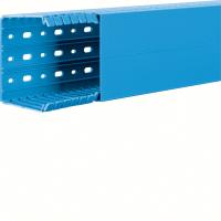 Goulotte de câblage en PVC BA7 80x100mm bleu