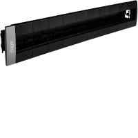 Boîtier vide pour colonne design officea 20 modules 22,5 x 45mm noir