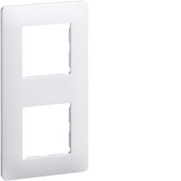 Plaque de finition Essensya 2 postes Pure entraxe 71 mm
