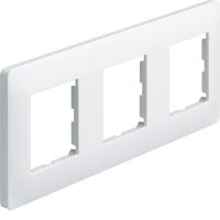 Plaque de finition Essensya 3 postes Pure
