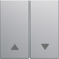Enjoliveur Gallery volet roulant 2 modules , finition Titane