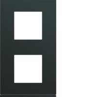 Plaque de finition Gallery 2 poste Nuit entraxe 71 mm