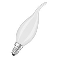 LED FILAMENT VERRE OSRAM - SUPERSTAR DIM - FLAMME Coup de vent CLBA40 Dépolie
