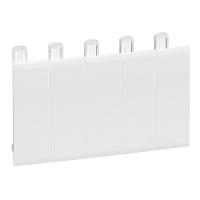 Obturateur 5 modules séparable- Blanc RA