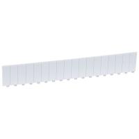Obturateur XL³ pour plastron métal ou is isolant - 18 modules