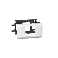 Support Mosaic pour goulotte DLP monoblo monobloc avec couvercle 65mm