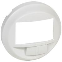 Enjoliveur Céliane pour détecteur de mou mouvements toutes lampes 2 fils-Blanc
