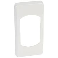 Plaque Céliane Laqué 1 module - finition finition Blanc