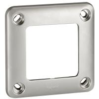 Plaque 1 poste - Soliroc - IK10 - antiva