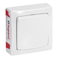 Interrupteur ou va-et-vient Appareillage Appareillage Saillie - blanc