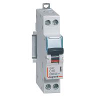 Disjoncteur DNX³ 4500 - vis/vis - U+N 23 16A-4,5kA-courbe C-1 module