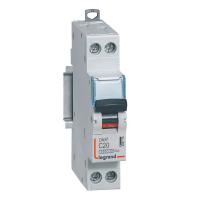 Disjoncteur DNX³ 4500 - vis/vis - U+N 23 20A-4,5kA-courbe C-1 module